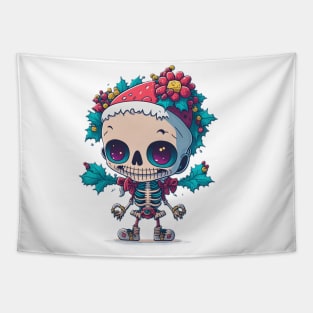 Skeleton Xmas Tapestry