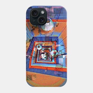 Staircase and lights Abstract Phone Case