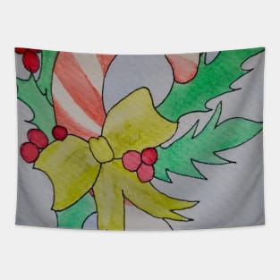 Candy Cane Tapestry