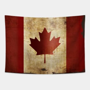 Flag of Canada / Grunge Tapestry