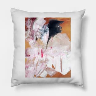 Abstract Mix Media Painting 5 Pillow