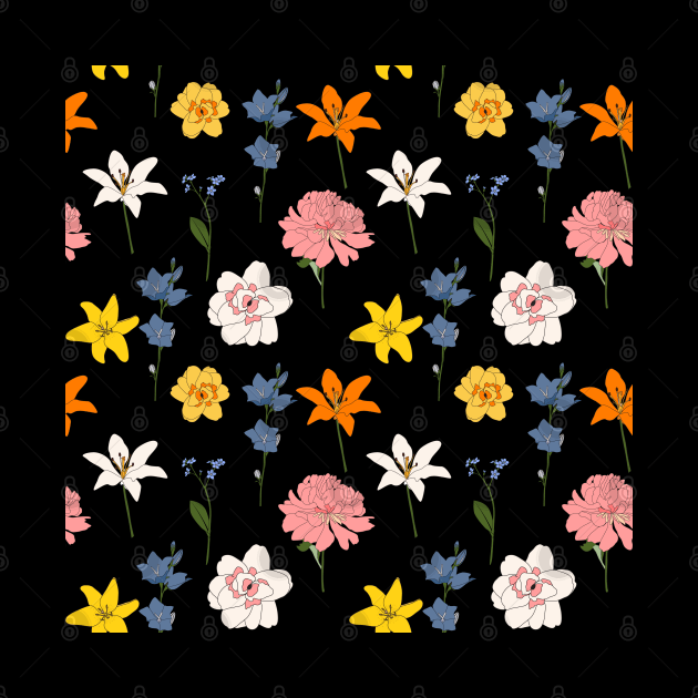 Beautiful Floral Pattern by trendybestgift