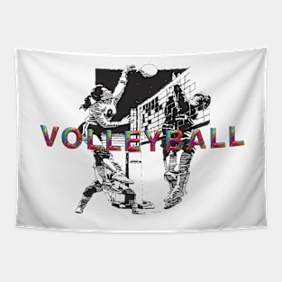 Women's Volleyball Tapestry