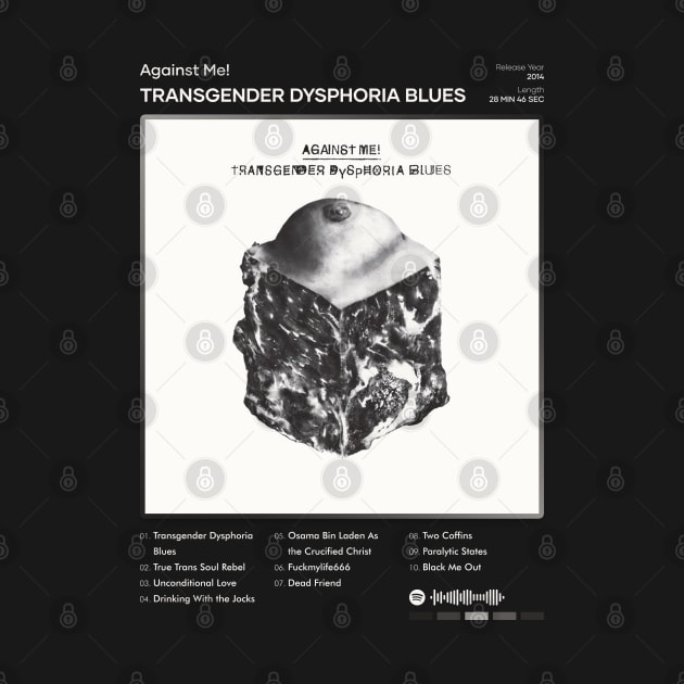 Against Me! - Transgender Dysphoria Blues Tracklist Album by 80sRetro