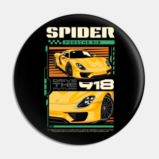 Spyder Porsche 918 Pin