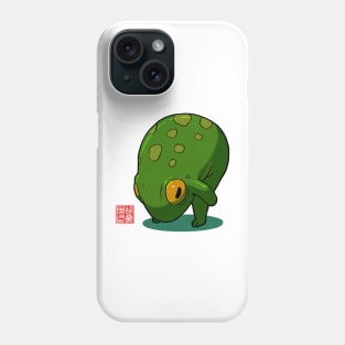 Yoga Frog Forward Bend Phone Case