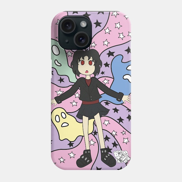 Ghost&Girl Phone Case by DebyApplefield