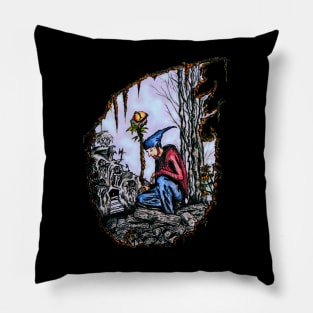 Fantasy Wizard Elf Pillow