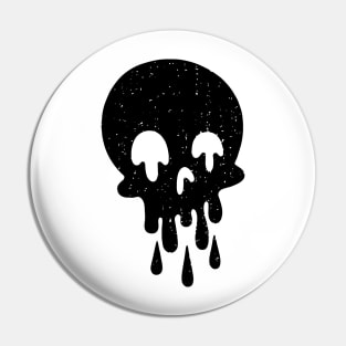 The Hollow Skeet Skull Pin