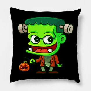 Frankenstein Toon Pillow