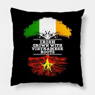 Irish Grown With Vietnamese Roots - Gift for Vietnamese With Roots From Vietnam Pillow