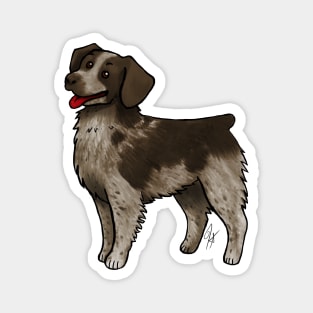 Dog - Brittany - Liver Roan Magnet