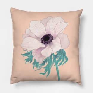 Anemone Flower Pillow