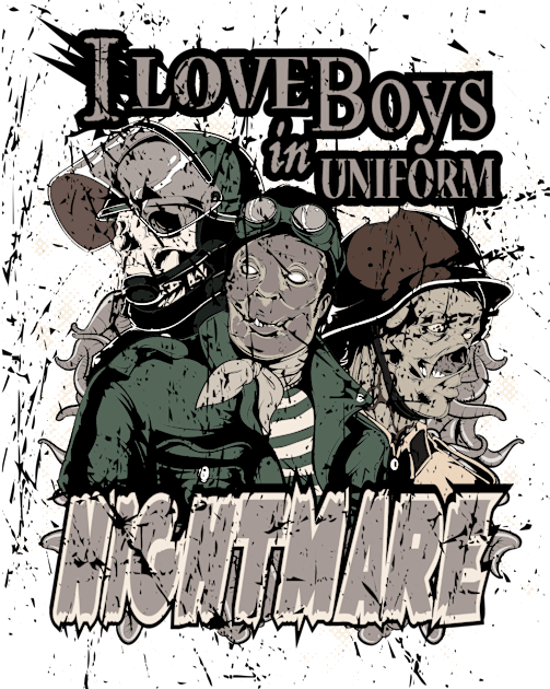 Nightmare Boys Uniform Kids T-Shirt by Dark Planet Tees