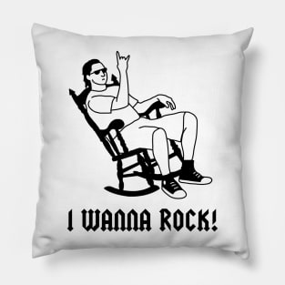 I wanna rock! Pillow