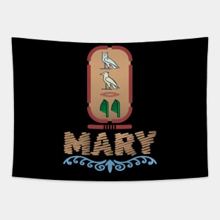 MARY-American names in hieroglyphic letters,  a Khartouch Tapestry