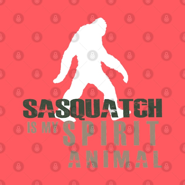 Sasquatch if my Spirit Animal Bigfoot by DesignedForFlight