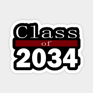 Class of 2034 Magnet