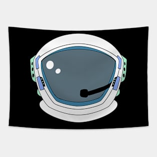 Astronaut Helmet Tapestry