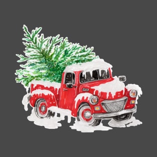 funnychristmas truck T-Shirt