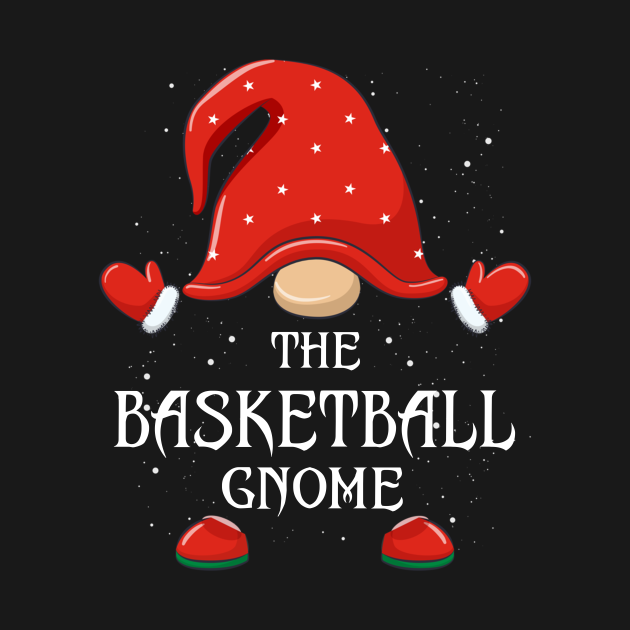 Disover The Basketball Gnome Matching Family Group Christmas Pajama - Basketball Christmas - T-Shirt