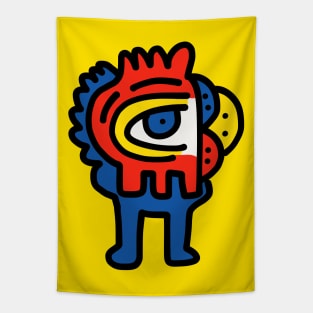 Cyclope Street Art Comic Graffiti Tapestry