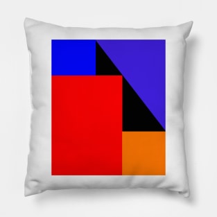 Cubist Minimalism Pillow