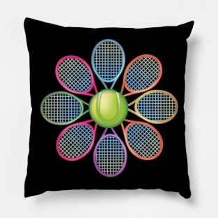 Tennis Bloom Pillow