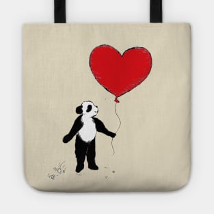 Panda Valentine Tote