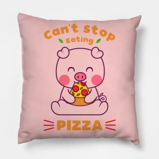 Can't Stop Eating Pizza Pillow