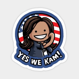 Yes We Kam! Magnet