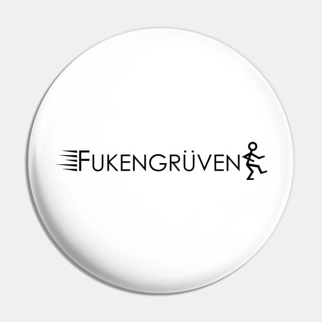 Fukengruven Parody in Black Pin by This is ECP