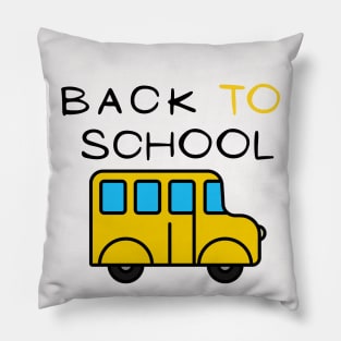 Preppy school supplies Pillow