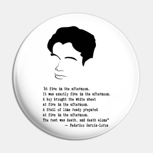 Federico García Lorca Pin