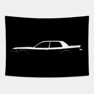 Ford Crown Victoria Silhouette Tapestry
