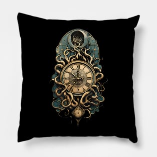 The mysterious steampunk movement. Pillow