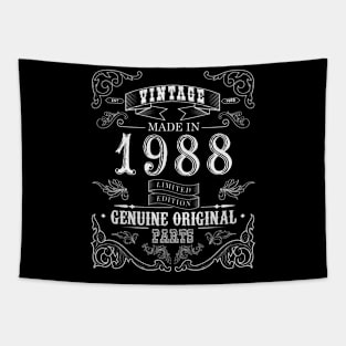 33 Year Old, Limited Edition | Vintage 1988 Birthday Gift Tapestry