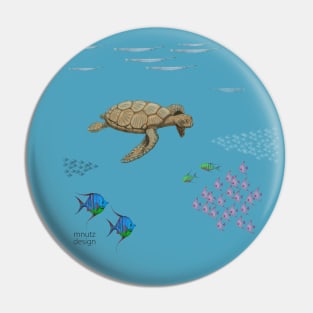 Sea-turtle Pin