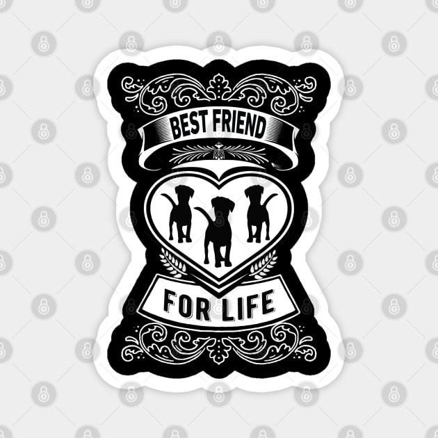 Best Friend for Life Sarcasm Cool Saying Magnet by Fargo