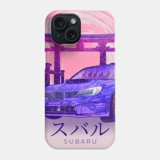 JDM Subaru WRX Blobeye STI Phone Case