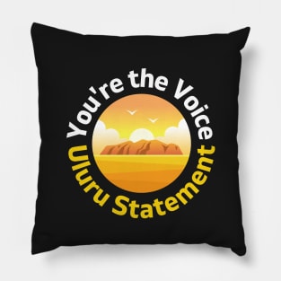 The Voice to Parliament Uluru Statement design Pillow