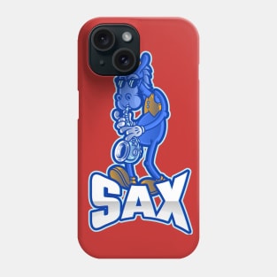 Saxophone Playing Moose Phone Case