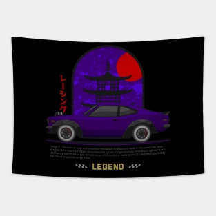 Tuner Purple RX3 JDM Tapestry