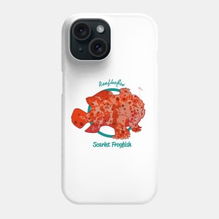 Scarlet Frogfish Phone Case