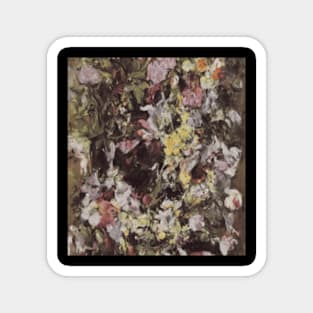 Flowers Design Painting Magnet