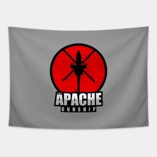 AH-64 Apache Patch (distressed) Tapestry