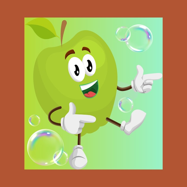 Cute Apple Design by Rumah Animaton