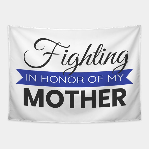 Fighting in honor of my mother Tapestry by khiconit