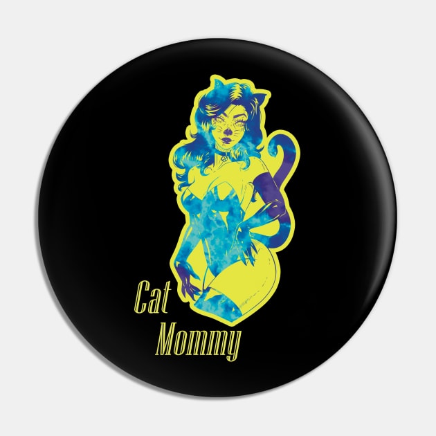 Cat Hot Mommy Cosplay Pin by Milochka