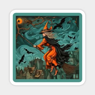 Weird World Of Witches And Magical Spooky Things Magnet